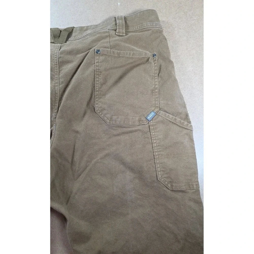 5.11 TACTICAL Coalition Pants Men's Size 44X35 (34) Brown 74533 ‎ Cargo EUC